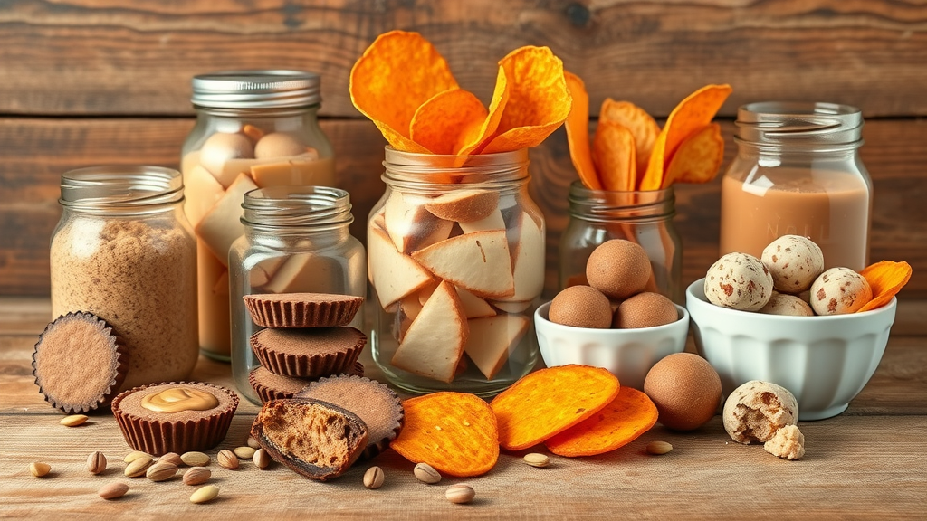 snack prep idea nut butter sweet potato power balls healthy meal prep