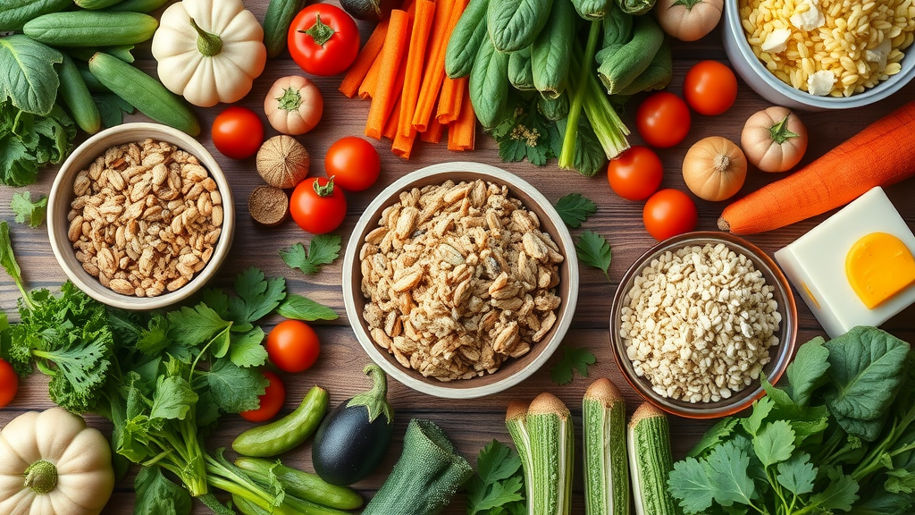 Ingredients for healthy casserole recipes, rice casserole, healthy chicken
