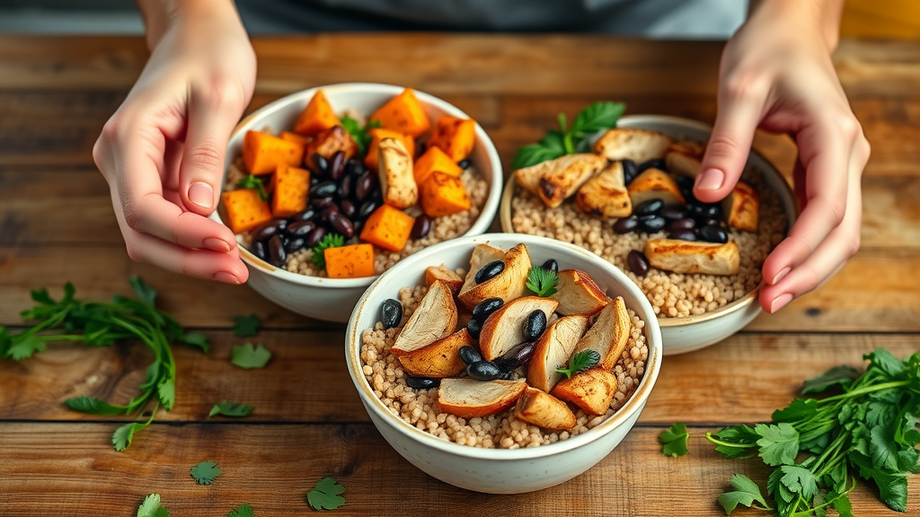 vibrant grain bowls healthy meal prep ideas for a busy week
