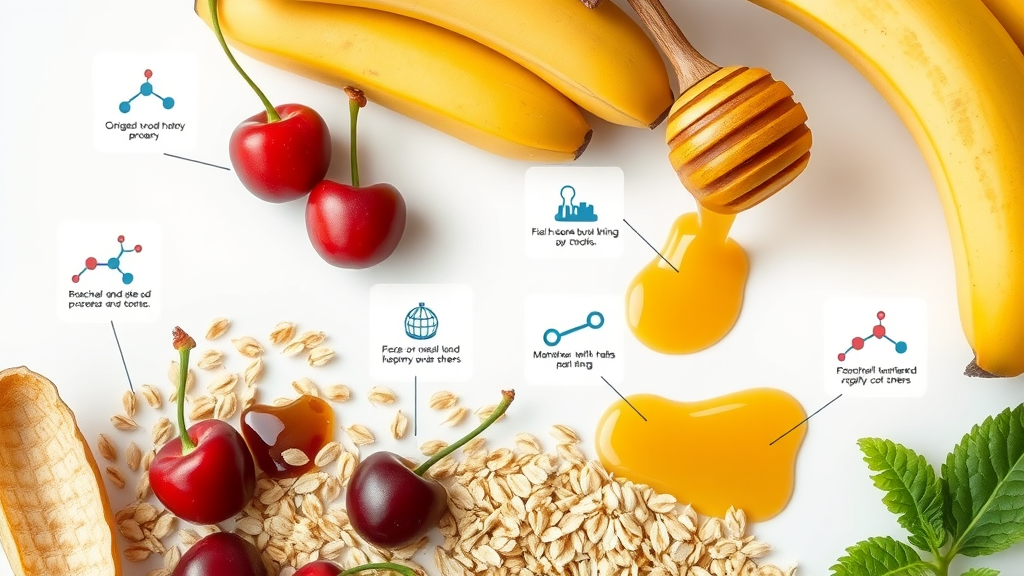 bedtime smoothie recipes ingredients bananas cherries sleep nutrients infographic