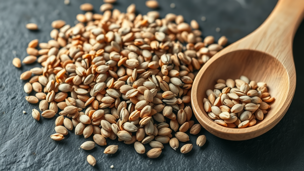 chia seeds, flaxseeds, and hemp seeds for healthy smoothie ingredients